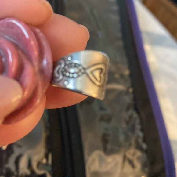 Carolyn Pollock Design in pink and silver and darker pink spacer beads Rhodonite - Picture 6 of 10